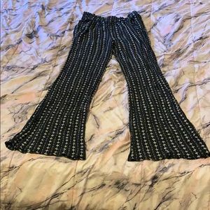 Black and White Palazzo Pants